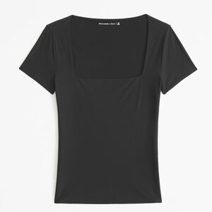 Abercrombie - Soft AF Cap Sleeve Top